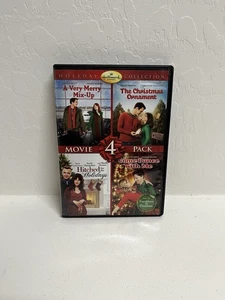 Hallmark Channel Holiday Collection 4 Movie Pack DVD Christmas Ornament Mix Up - Picture 1 of 7