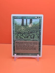 🟢🟢🟢 1994 MAGIC The Gathering KUDZU REVISED 3RD EDITION PLAYED 🟢🟢🟢2 - Picture 1 of 2