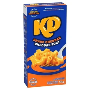 6 Boxes Kraft Dinner Sharp Cheddar Macaroni & Cheese 175g / 6.1 oz each FRESH - Picture 1 of 5