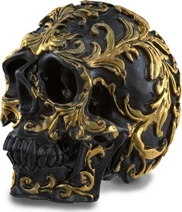 READAEER Small Size Human Skull Resin Statue Head Sculptures Skull...  - Picture 1 of 7