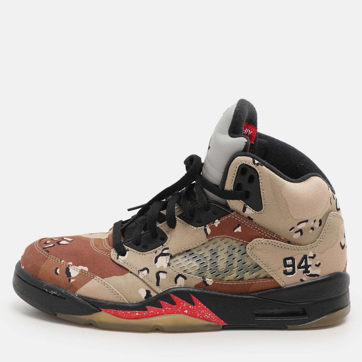Supreme x Air Jordan 5 Retro Desert Camo for Sale Supreme x Air Jordan 5 Retro Desert Camo for Sale