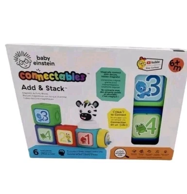 Baby Einstein Conectables Buceo y Elevación Bloques Magnéticos de Actividad Juguete para Bebé 6mos+ Foto 1 de 4