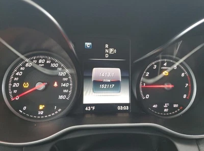 2015 C 级 OE 速度计集群 152K 英里 梅赛德斯-奔驰 — 第 1/4 张图片