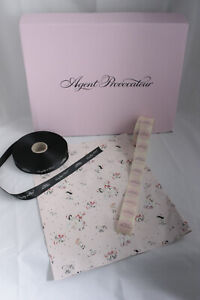 Agent Provocateur ~ NAUGHTY or NICE ~ Christmas gift wrap ribbon & stickers NEW