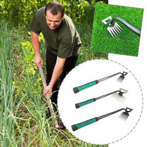 Manual Gardening Hoe Iron Weeding Rake Agricultural Tools Hoe Accessory A9G9