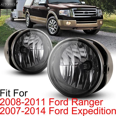 Par de luces antiniebla de lente ahumada para Ford Ranger 2008-2011 Ford Expedition 2007-2014 Foto 1 de 4