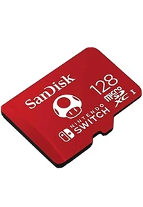 Tarjeta de Memoria MicroSDXC con Licencia para Nintendo Switch - SDSQXAO 128 GB - Picture 1 of 5