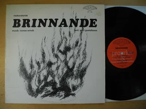 TOMAS ERNVIK Brinnande LP 1972 Sweden EX Vatten Xian rock prog jazz - Imagen 1 de 2