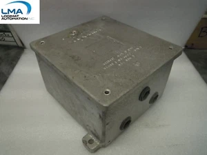 TYCO RAYCHEM D1297TERM4 PYROTENAX JUNCTION BOX CAST ALUMINUM ENCLOSURE - Foto 1 di 5