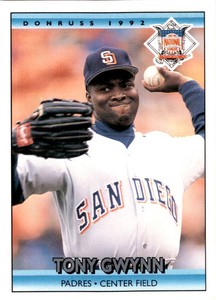 1992 Donruss #425 Tony Gwynn San Diego Padres Card