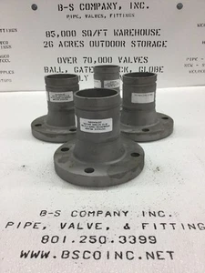 Victaulic 445R Stainless Steel Flanged Adapter Nipple 3" 150# RF S/40 X 6" Long - Picture 1 of 10