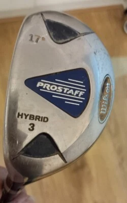 Wilson Prostaff Left Handed  Men 17 Degree 3h Hybrid Rescue recovery Graphite - Image 1 of 4