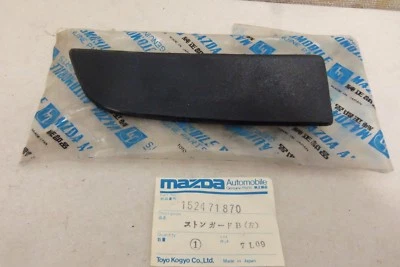 NOS GENUINE MAZDA FAMILIA 808 1300 SEDAN 1970-78 LH PLASTIC TRIM # 1524-71-870 - Image 1 of 4
