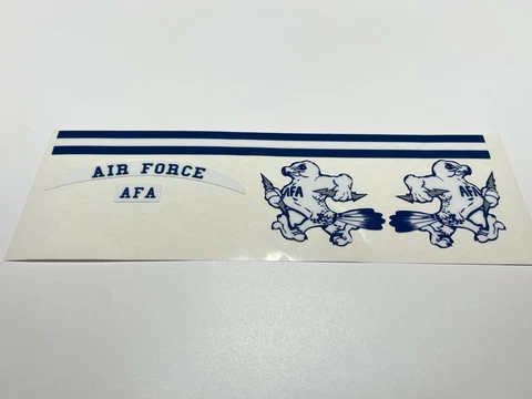 Air Force Academy Falcons "Alternate Falcon" Mini Football Helmet Decal Set Cover