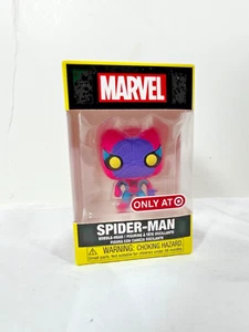 Funko Pocket Pop! Mini Spider-Man exclusivo de Marvel Target Black Light - ¡NUEVO! - Imagen 1 de 3