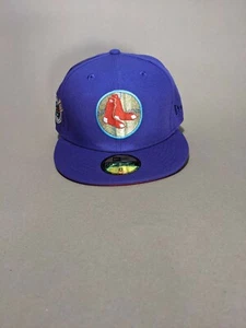NEW ERA 5950 FITTED BOSTON RED SOX FENWAY PARK PATCH Hat Size 8 - Picture 1 of 7