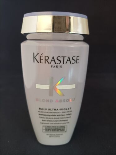 Kerastase Blond Absolu Bain Ultra-Violet Anti Brass Shampoo - 250ml - New