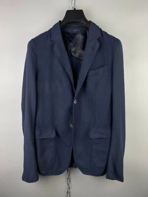Gucci Mens Luxury Wool Navy Blue Button Casual Blazer Jacket Sz 46R / S - Image 1 of 4
