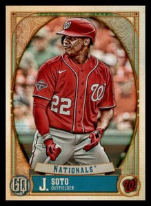 2021 Topps Gypsy Queen Juan Soto #54 Washington Nationals