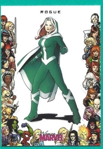 2013 Rittenhouse Women Of Marvel 2 Framed Card - Rogue - Picture 1 of 2