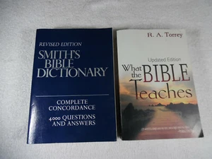 Smith's Bible Dictionary Concordance & What the Bible Teaches Torrey 34V - Imagen 1 de 12