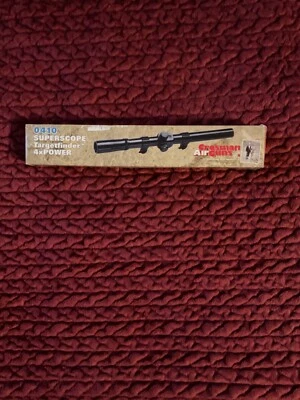 Mira para rifle Crosman 0410 Targetfinder 4x15 mm retícula dúplex, BlackJ1 Foto 1 de 2