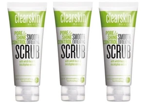 3XAvon Clearskin Poren- & Glanzkontrolle glattes Peeling-Peeling 75ml - Bild 1 von 1