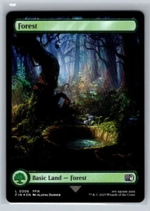Forest Foil Final Fantasy Magic the Gathering MTG - Picture 1 of 2