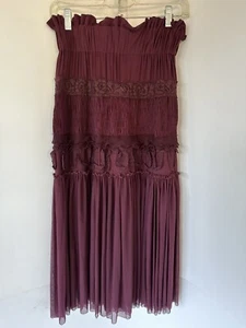 Gonna marrone NINA RICCI taglia 36/4 - Foto 1 di 14