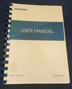 SAMSUNG GALAXY S10 G973F PRINTED INSTRUCTION MANUAL GUIDE  PAGES A5 269 pages