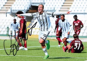 Kenan Yildiz (13x18cm / 7x5" ) JUVENTUS  Autogramm signed PHOTO PROOF GF173 UH - Bild 1 von 2