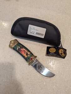 Vintage Bruce Lee Franklin Mint-Collector Series Folding Knife with Box Case - Picture 1 of 12