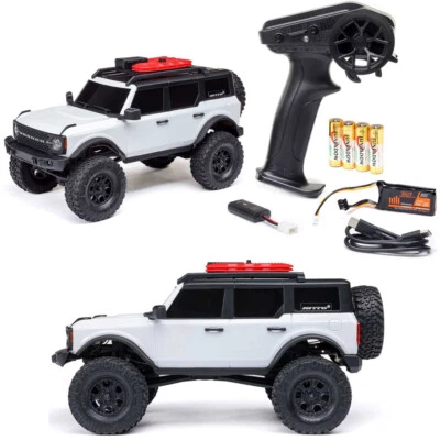 Axial AXI00006V2T4 1/24 SCX24 Ford Bronco 4X4 RTR Brushed Rock Crawler White - Image 1 of 4