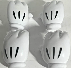 Disney Mickey Mouse Gloves Corn Cob Holders 4 piece set 3 Right Hand 1 Left Hand - Picture 1 of 2
