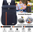 Insulated Cooling Backpack Picnic Campings Rucksack Ice Cooler Bag Waterproof UK
