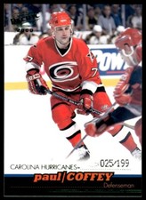 1999-00 PACIFIC EMERALD GREEN /199 Paul Coffey Carolina Hurricanes #68