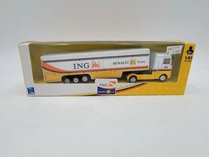 NEWRAY - HO 1:87 - ING RENAULT F1 TEAM - TRUCK & TRAILER - #46713 -©2007 - NOS!! - Picture 1 of 10