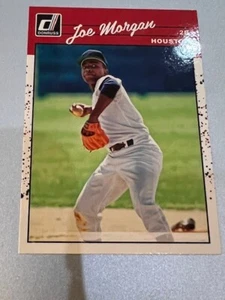 Joe Morgan 2023 Donruss Baseball 1990 Retro Base #261  - Houston Astros FREE S&H - Picture 1 of 1