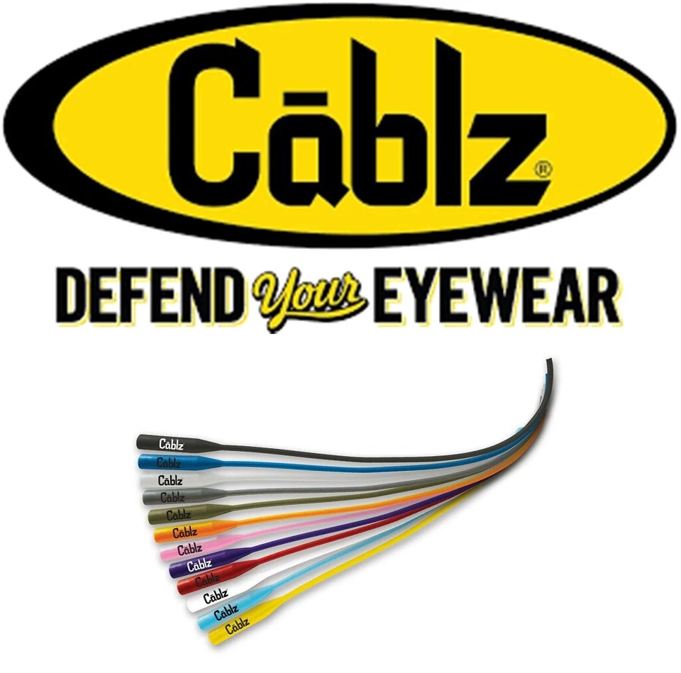 Retenedores de gafas de sol de silicona Cablz, 16", elección de colores Foto 1 de 1