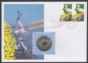 Netherlands 1 ECU 1999 X#235 - ECU-letter Nr35 - Birds Protection - Picture 1 of 2