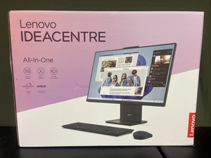 LENOVO IDEACENTRE AIO 27" FHD RYZEN 5 8645HS 16GB 1TB SSD NEW IN BOX - Picture 1 of 2