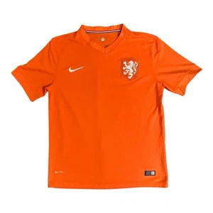 Niederlande Nationalmannschaft Trikot L Fußball Herren Nike Orange 2014 - Picture 1 of 6