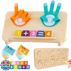 Montessori Toys for 3 4 5 Year Old,Double-Sided Preschool Learnin - Picture 1 of 5