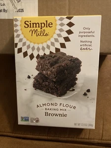 Simple Mills - Brownie Mix Mandelmehl - 6er Kiste - 12,9 Unzen - Bild 1 von 4