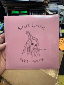 BRAND NEW BILLIE EILISH Party Favor Hotline Bling 7” Pink Color Vinyl SEALED - Picture 1 of 6