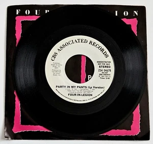 Four-In-Legion – Party In My Pants (CBS Associated DJ 45) 1984 Electro, Funk - Imagen 1 de 1