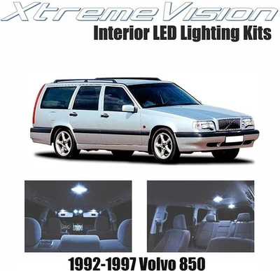 XtremeVision Interior LED for Volvo 850 1992-1997 (10 Pieces) Cool White... - Image 1 of 4