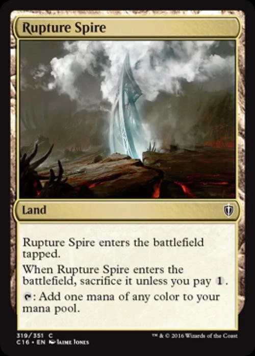 Rupture Spire - Medium Play MTG Commander 2016 Edition - Image 1 of 1