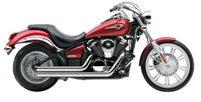 Cobra Chrome Speedster escape curto para Kawasaki Vulcan 900 06-16 - Imagem 1 de 4