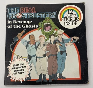 VTG 1986 The Real Ghostbusters In Revenge Of The Ghosts Book W/ All Stickers - Imagen 1 de 5